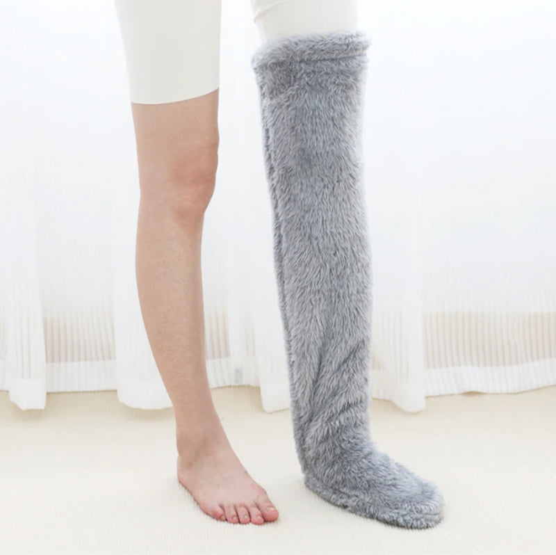 Fluffy Sock Slippers