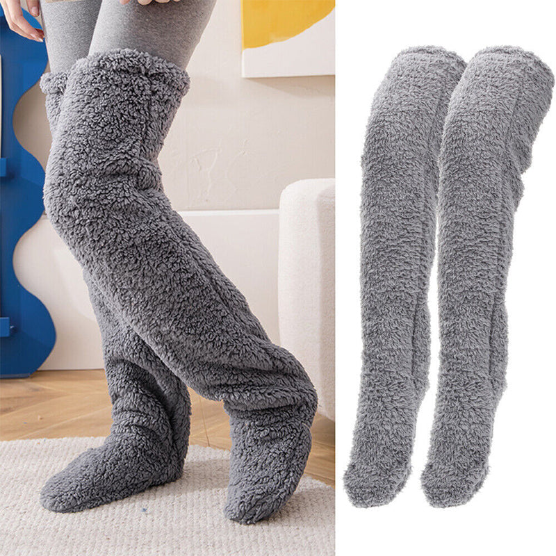 Fluffy Sock Slippers