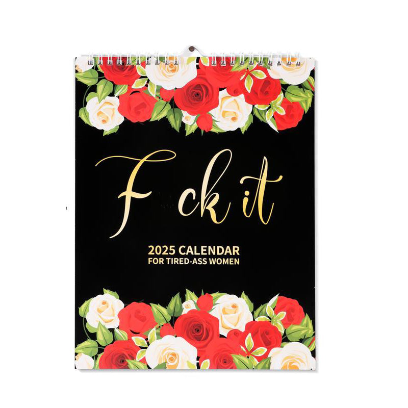 New 2025 Calendar with Fun Quotes and Planner