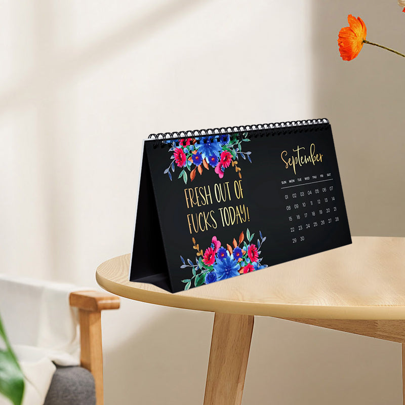 New 2025 Calendar with Fun Quotes and Planner