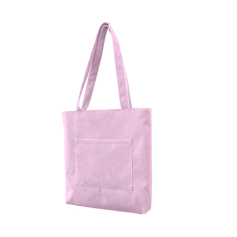 Casual Tote Bag With Pockets