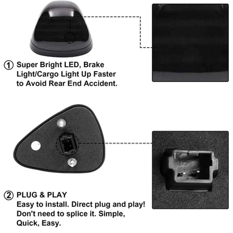 Waterproof Cab Roof Lights (5 PCS)