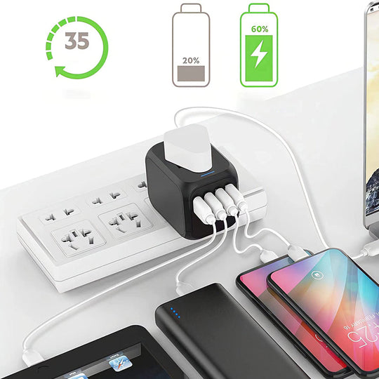 All-in-one Universal Travel Power Adapter