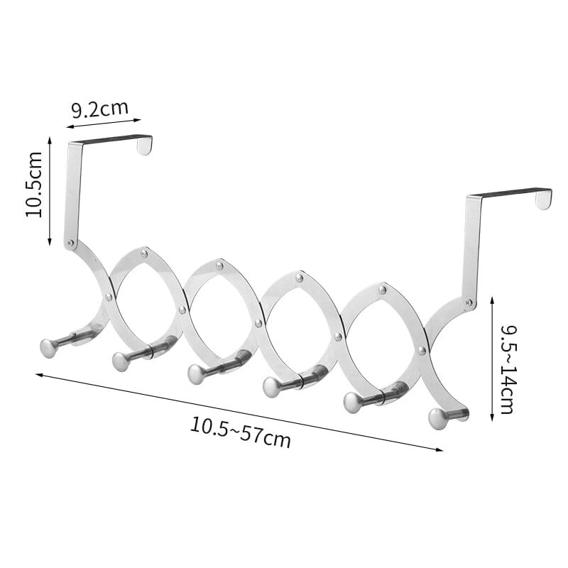 Retractable Metal Coat Hanger