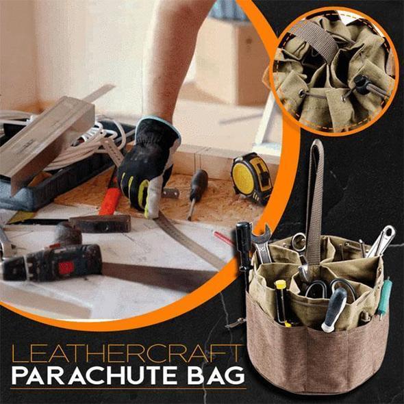 Leather Craft Parachute Bag