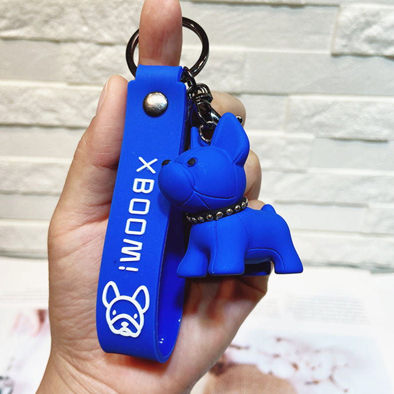 Cute French Bulldog Keychain