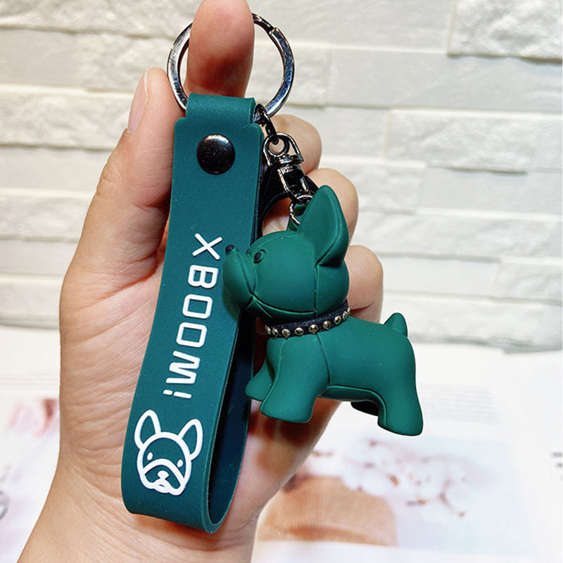 Cute French Bulldog Keychain