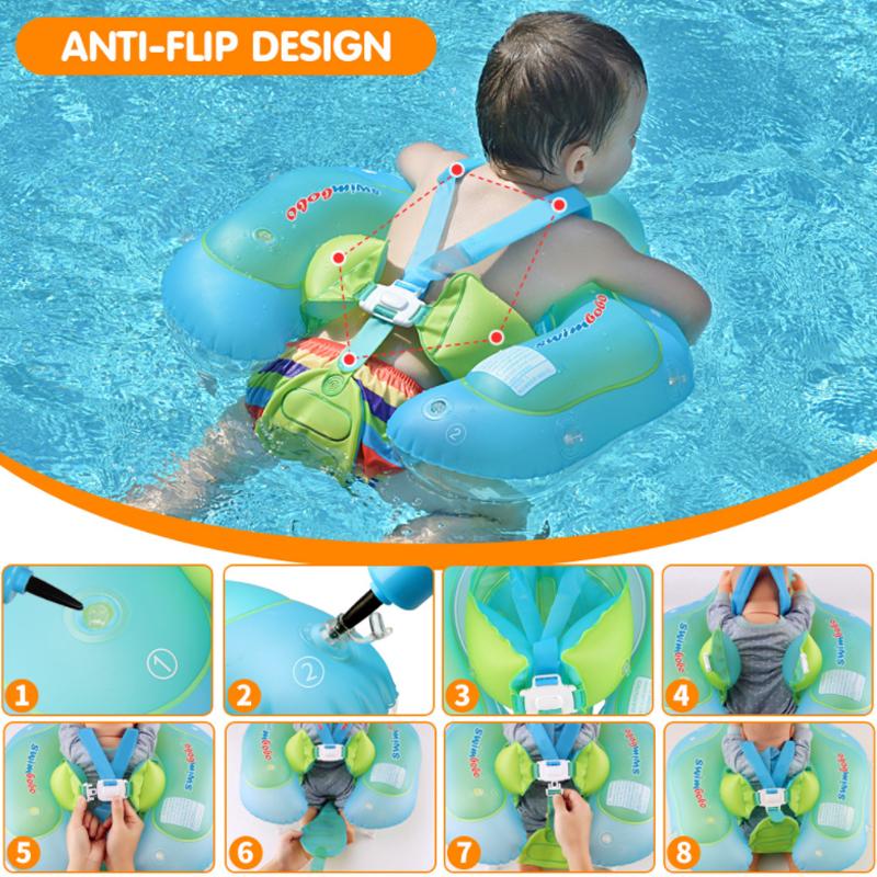 Fanshome™BABY FLOAT WITH CANOPY