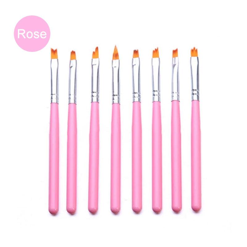 Flower Nail Art Brush Pen (8 pcs)