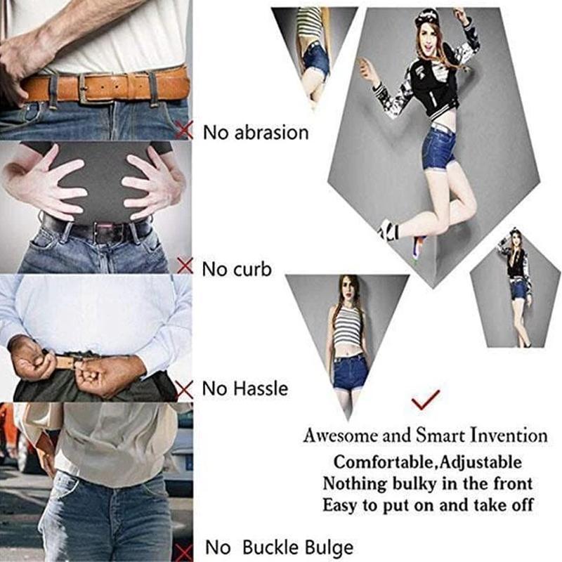 Fanshome™Buckle-free Invisible Elastic Waist Belts