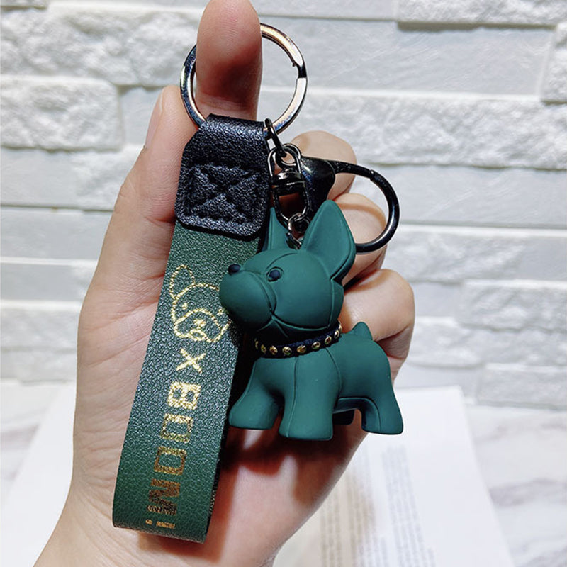 Cute French Bulldog Keychain