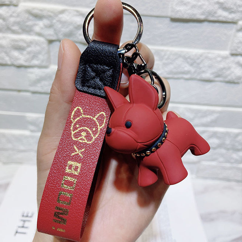 Cute French Bulldog Keychain