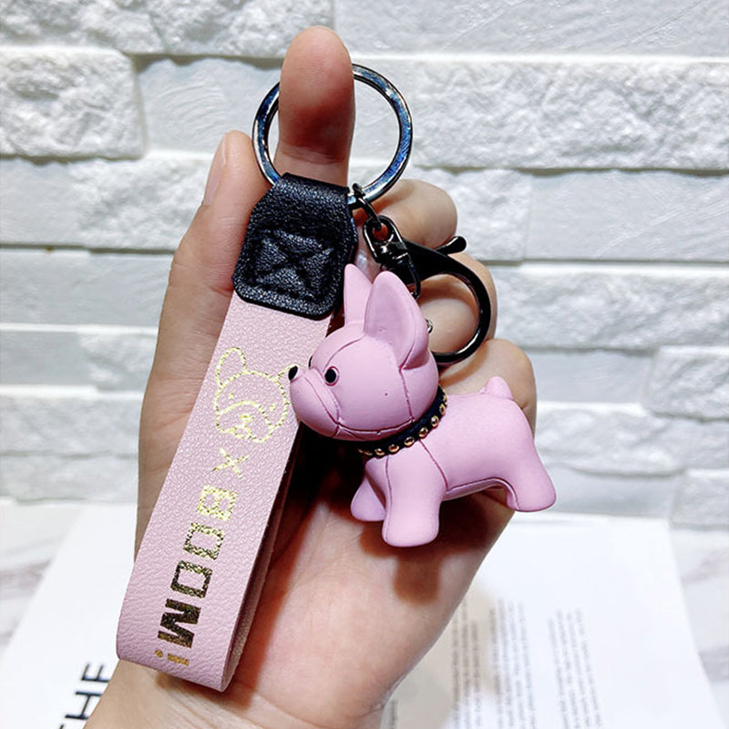 Cute French Bulldog Keychain