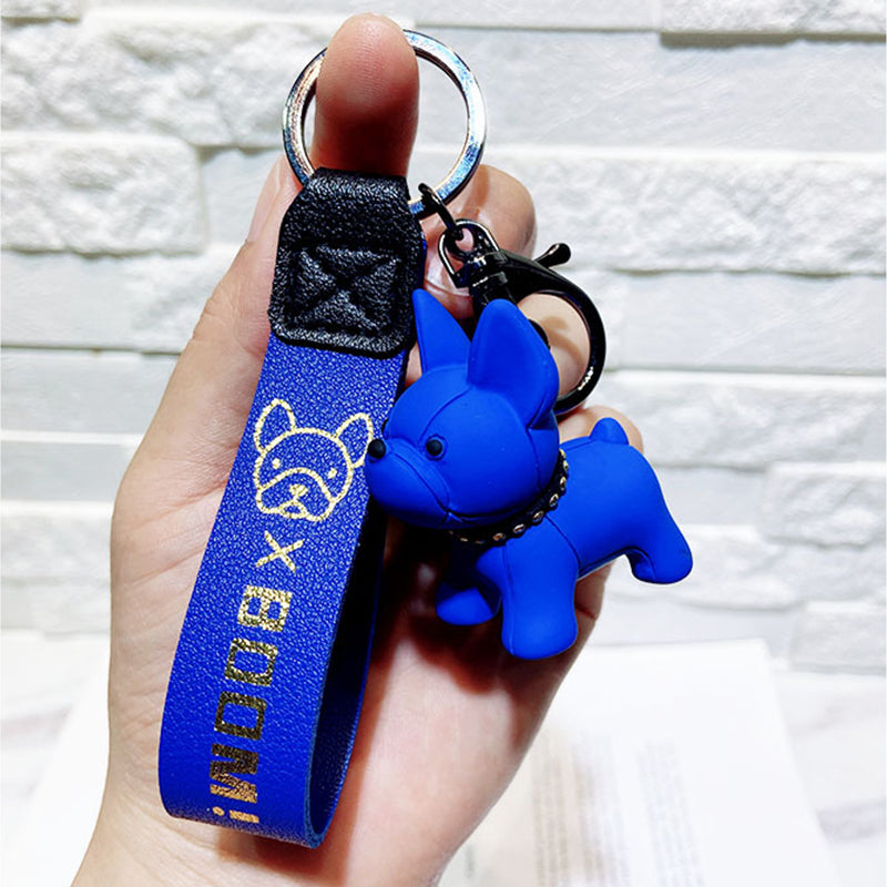 Cute French Bulldog Keychain