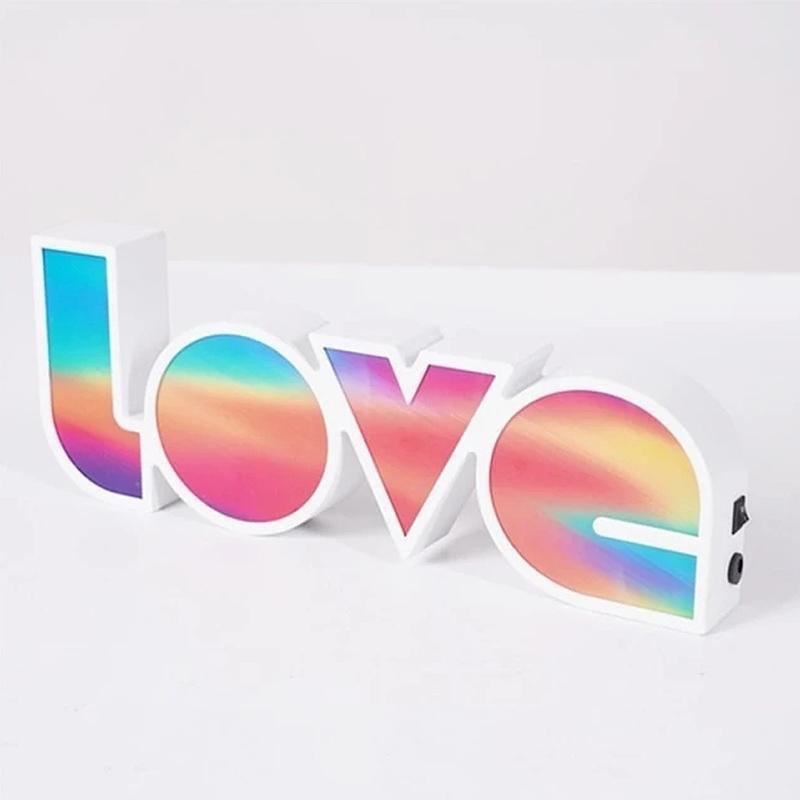 Fanshome™Love Letters Decor LED Light