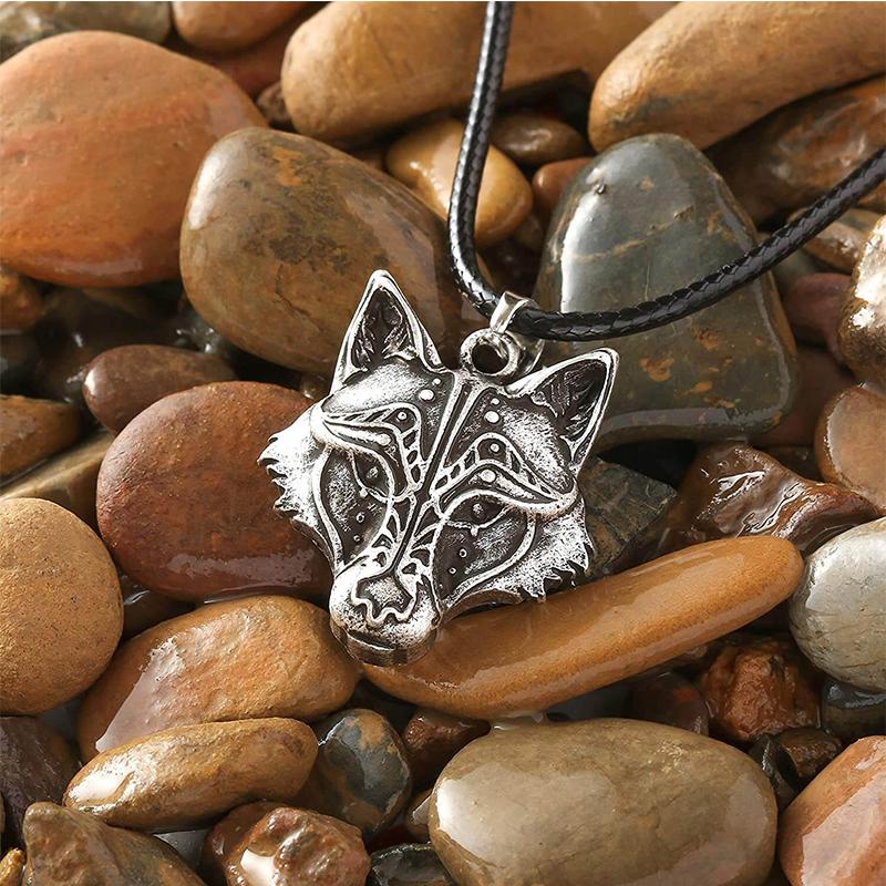 Strengths Wolf Necklace