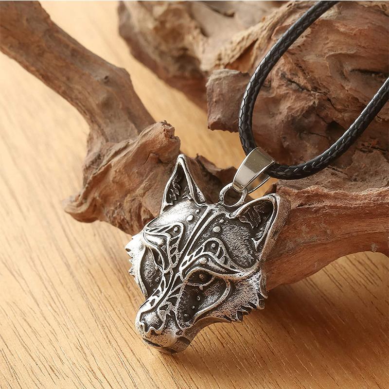 Strengths Wolf Necklace