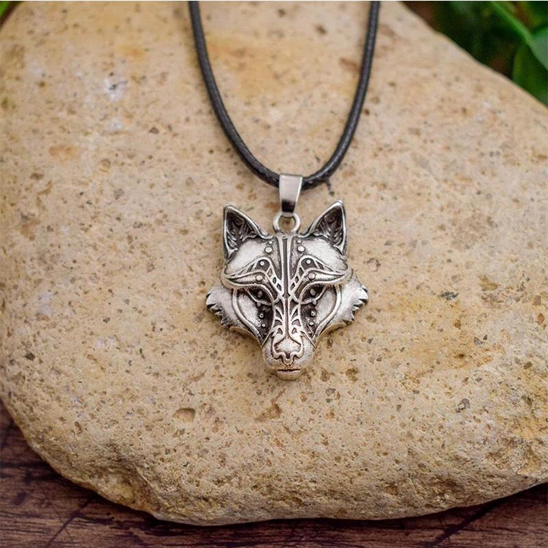 Strengths Wolf Necklace