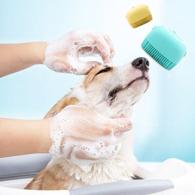 Pet Silicone Bath Brush