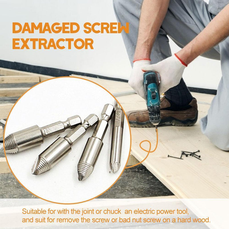 Set of 5 Extracting Damaged Screws