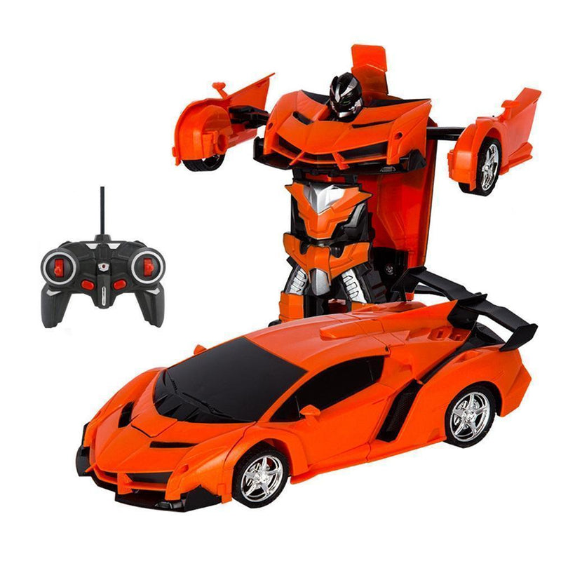 Remote Control Transforming Robot Car