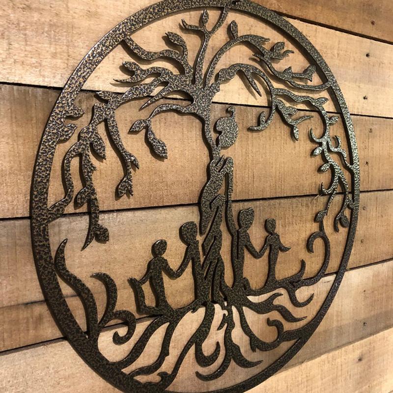 Metal Tree Of Life Wall Decoration