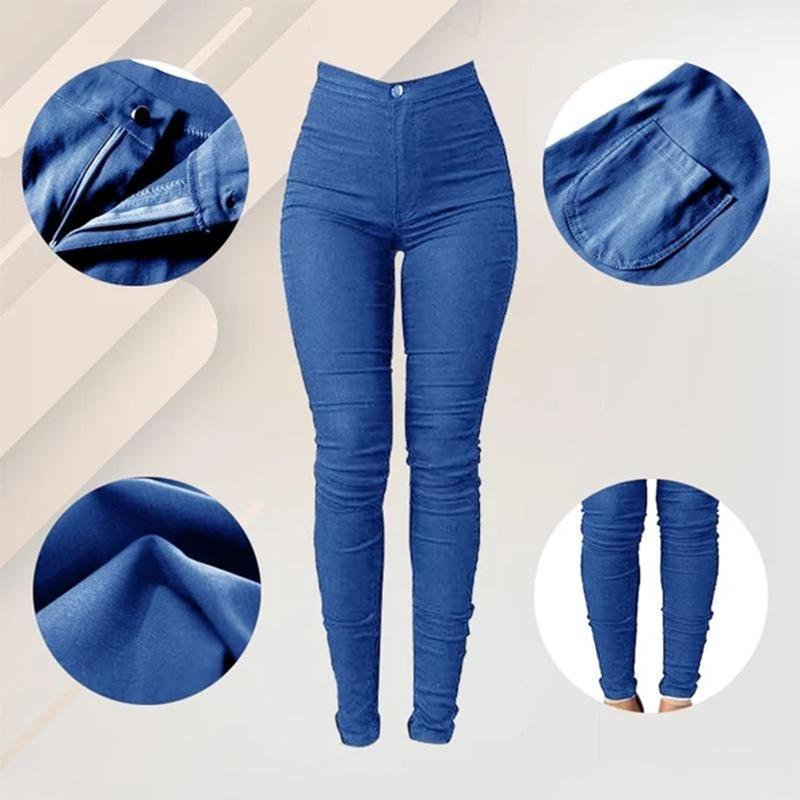 High-Rise Stretch Plus Size Jeans