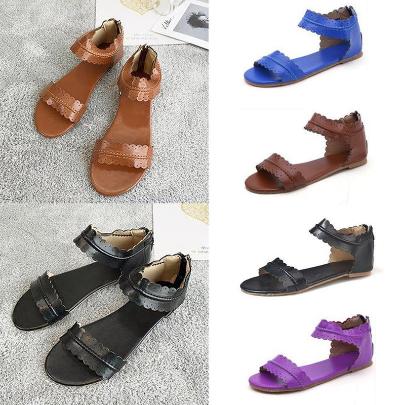 Women Sandals Fashion Flat Roman Shoes