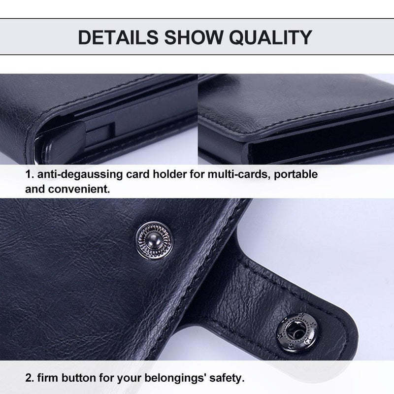 Anti-Degaussing Card Holder