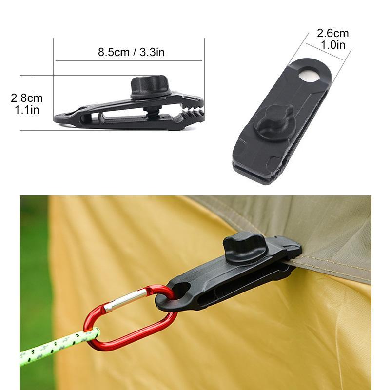 Fanshome™Reusable Tarp Clips Awning Clamp(10 pcs)