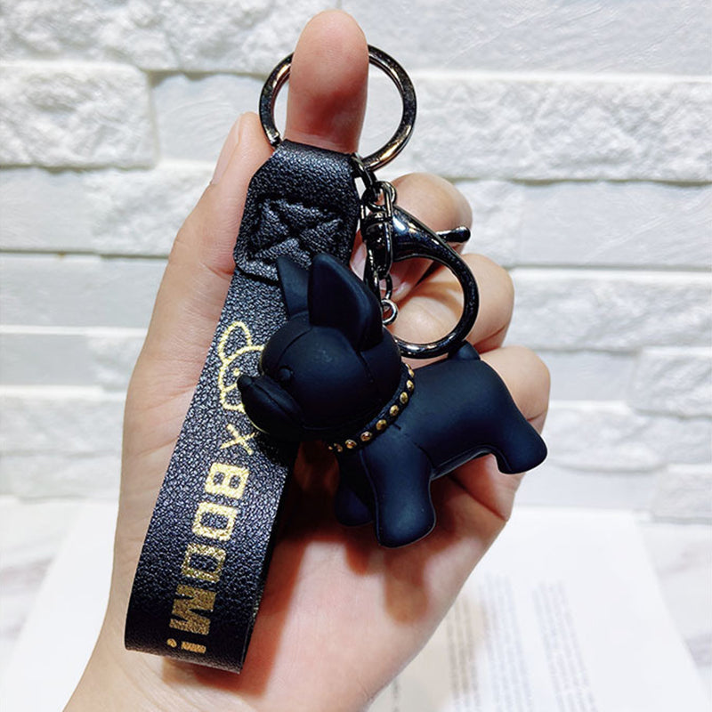 Cute French Bulldog Keychain