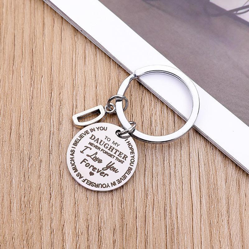 Fanshome™Upgrade TO MY SON/DAUGHTER Keychain