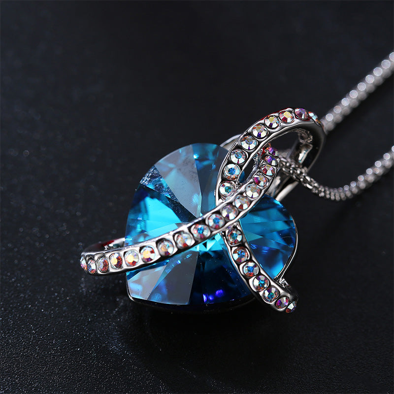 Heart Crystal Necklace