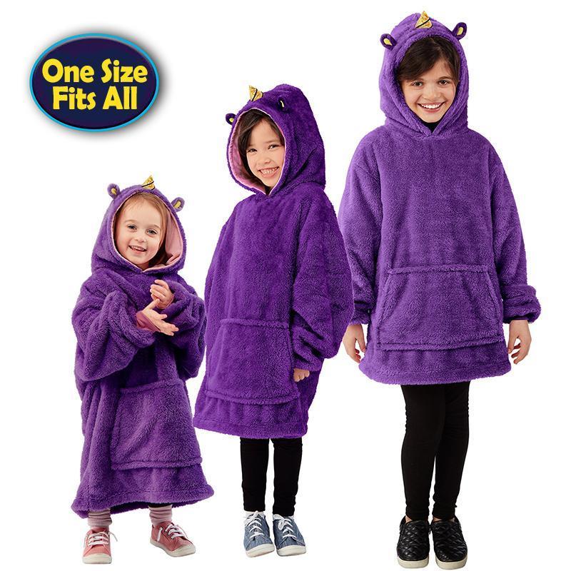 Cute Warm Comfy Oversized Pet Hoodie For Kids