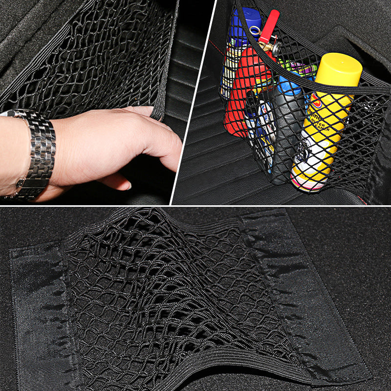 Auto Organizer Seat Back Bag Elastic String Net
