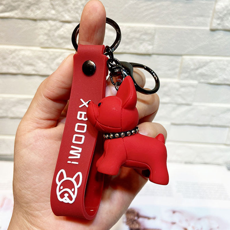 Cute French Bulldog Keychain