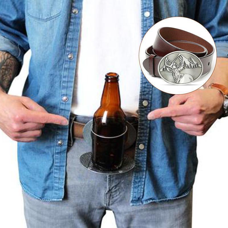 Magoloft™ Creative Beer Belt Buckle