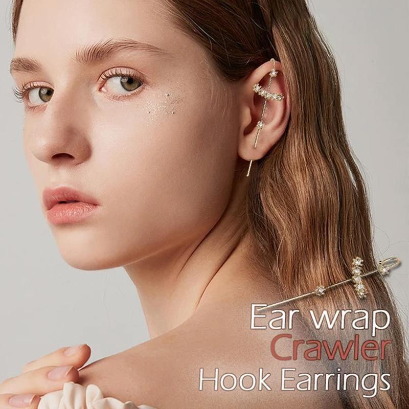 Ear Wrap Crawler Hook Earrings