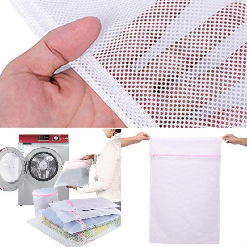 Wash Bags Set of 7 Mesh Lingerie Laundry Bags with Zipper