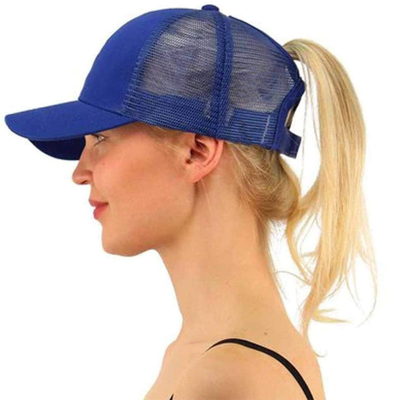 Cotton Baseball Mesh Cap