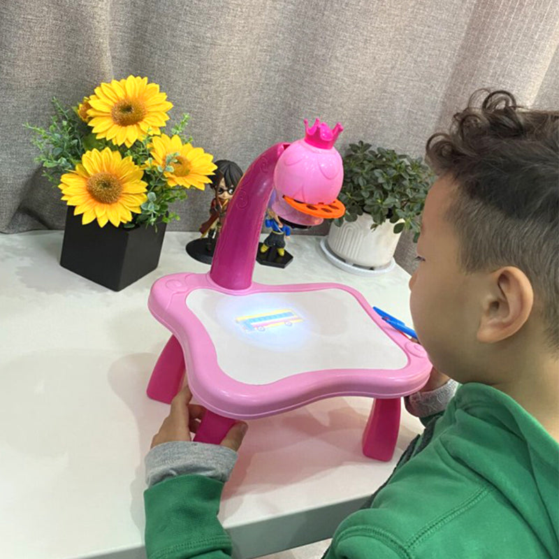 Fanshome™Kids Projector Drawing Table