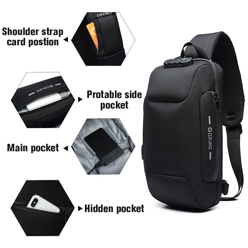 Magoloft ™ Anti-theft Backpack With 3-Digit Lock