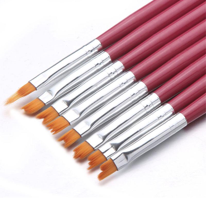 Flower Nail Art Brush Pen (8 pcs)