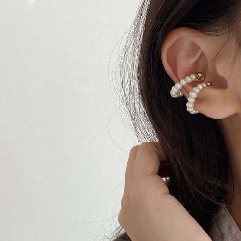 Magnetic Pearl Ear Clip