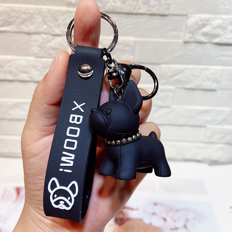 Cute French Bulldog Keychain