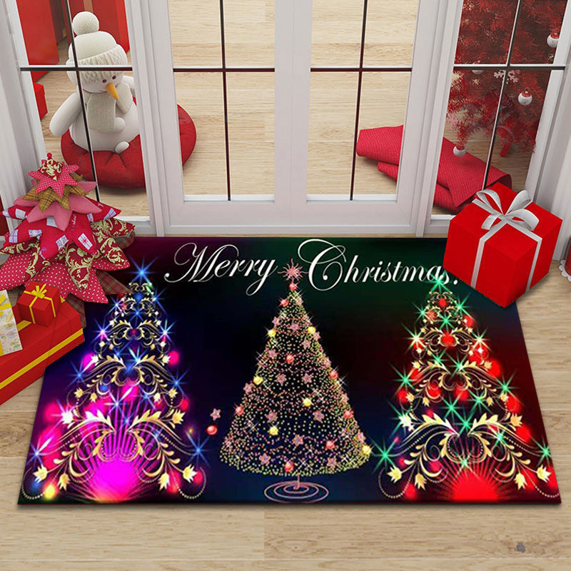 Christmas Entrance Door Carpet