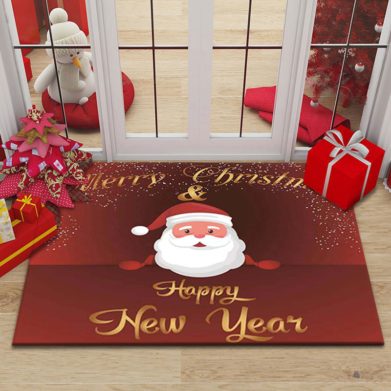 Christmas Entrance Door Carpet