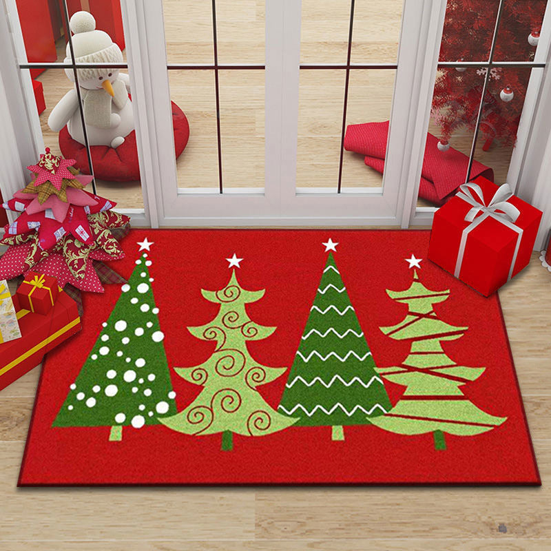 Christmas Entrance Door Carpet