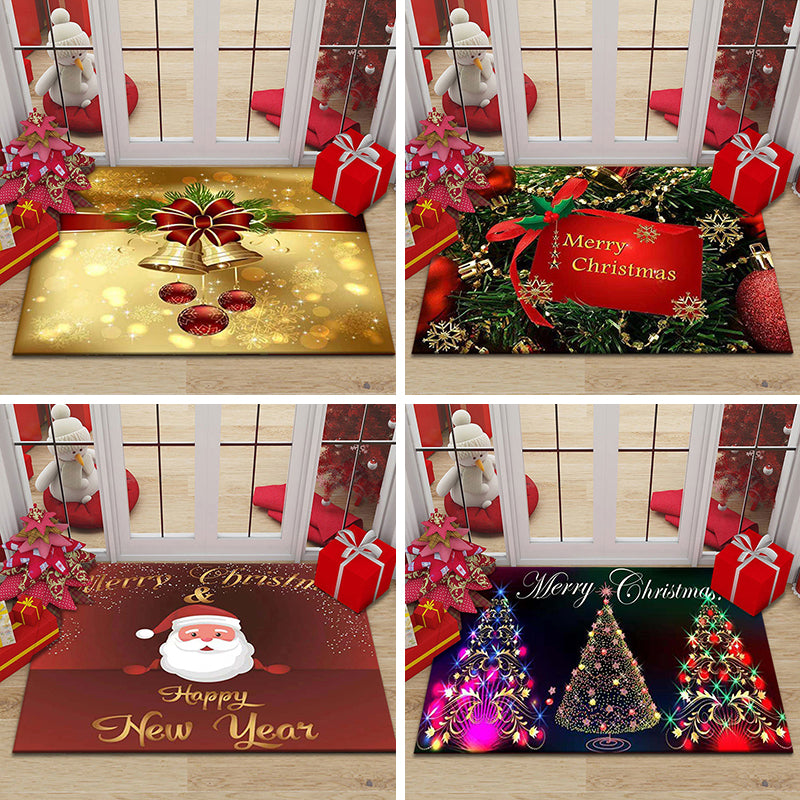 Christmas Entrance Door Carpet