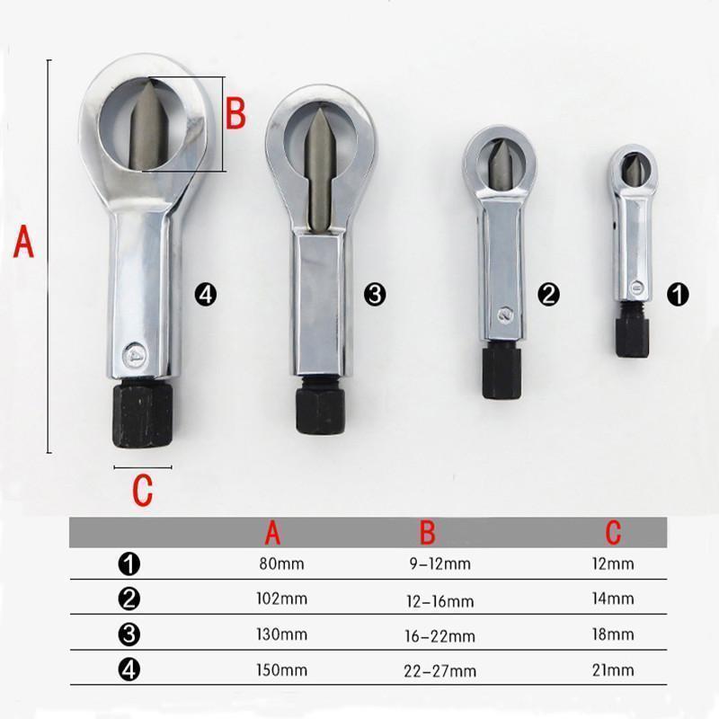 Fanshome™Nut Splitter Pro Rusted Seized Nuts Cutter